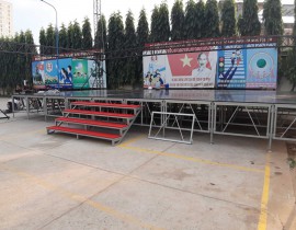 Cung cấp sàn sân khấu di động cho Trung Tâm Văn Hóa Quận Tân Phú